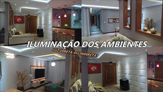 LUZ DIRETA OU INDIRETA - Qual a diferença? Dicas de Decoração. Qual iluminação escolher?