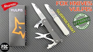 FOX KNIVES VULPIS - MIEUX QU'UN VICTORINOX 🤔