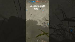 Escopeta en la cara 💀 #ww2 #guerra #gaming #hellletloose #escopeta