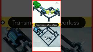 Gearless Transmission 3D Animation #Shorts #ytshorts