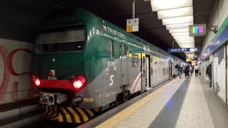 ARRIVI e PARTENZE alla stazione di MILANO PORTA GARIBALDI PASSANTE!