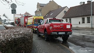 Alarmowo 306[P]91 SLRr Ford Ranger/Frank Cars - JRG 6 Poznań-Krzesiny do NZK w Kórniku