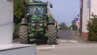 John Deere 7820+ Grosse tonne à lisier PICHON