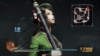 Dynasty Warriors 8 - Guan Yinping - Battle of Mount Qi - Shu Forces (DLC 4) Chaos Mode