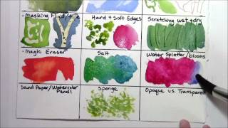 Watercolor Techniques for Beginners REMAKE part 3 of 4