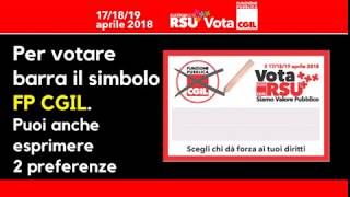 Le parole chiave dei candidati RSU della Giunta di Regione Lombardia