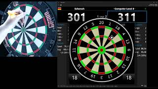 #training gegen den DartsScorer  #darts #videos #180