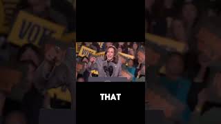 Kamala Harris makes the crowd go completely silent after an awkward moment