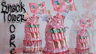 DIY SNACK TOWER CAKE by HYPERLAPSE | Oemah Kreasi