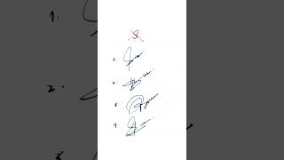 how to write the letter s? #shorts #viral #trending #signature #sign #signaturestyle