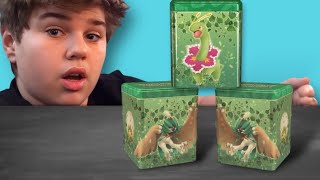 OPENING 3 Pokémon Walmart Stacking Tins!