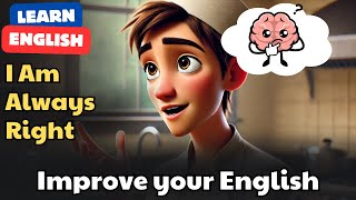 English Practice for Beginners (I Am Always Right) | English Speaking Practice