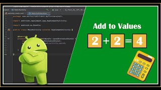 How to SUM Two Numbers In Android Studio