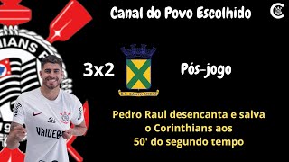 PÓS-JOGO: CORINTHIANS 3x2 Santo André