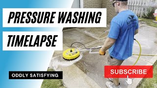 Pressure Washing Time-lapse (Oddly Satisfying)