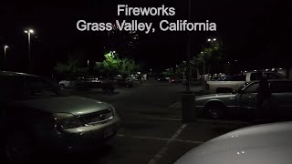 Fireworks   Grass Valley, California