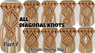 👉#EP5 | 9 Pattern Elements For Your Macrame Projects | Macrame For Beginners / Part 5 💥