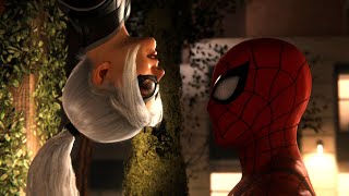 Black Cat and Spider-Man Crash Mob Bar | Video Game Movie Clip | 4K PS5 Spider-Man Remastered (2020)