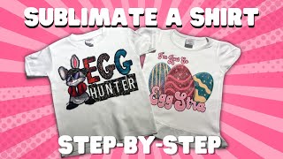 How to Sublimate a Shirt | Step-by-Step for Beginners | Sublimate with my Epson 15000 13x19 Prints