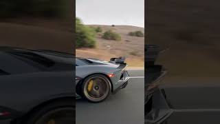 SVJ Spitting 🔥 #automobile #cars #rich #car #viralvideo #lamborghini #aventador #svj #gintani