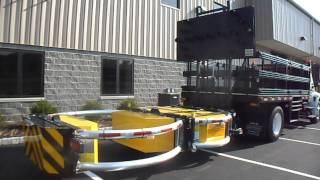 SPA Safety Systems TMA truck with vertical lift arrow board