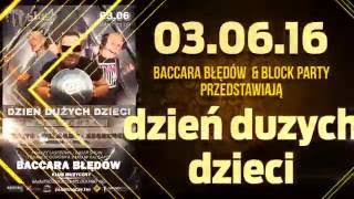 BACCARA-BŁĘDÓW 2016 dj`s TAITO, GABRIEL DELGADO, SEQUENCE, DJ WRUNA, DJ SOPEL- LASER SHOW