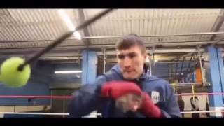 Tommy Langford in the gym