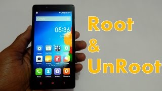 How to Root/UnRoot Xiaomi Redmi Note 3G Variant [No loss of Apps , Data & Warranty]