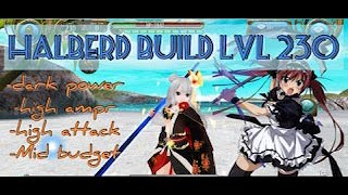 Halberd Build Level 230-ToramOnline