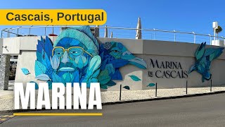 Marina de Cascais, Portugal  ⛵🇵🇹⚓️ Charme & Luxo | Passeio Imersivo | Walking Tour | Parte 3/4