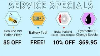 Volkswagen April Service Specials 2019