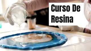 💎CURSO DE RESINA EPOXICA 💍 Joyería con resina epxica manualidades, trabajos y LLAVEROS PARA VENDER