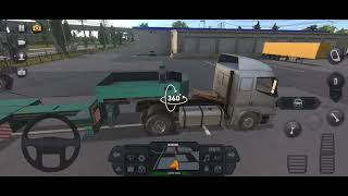 mengangkut crane truck #trucksimulatorultimate #androidgameplay #mobilegameplay