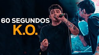 ¡SOLO necesitaron 60 SEGUNDOS! | Batallas De Gallos (Freestyle Rap)