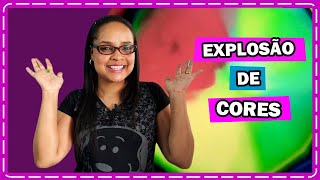 EXPERIÊNCIA EXPLOSÃO DE CORES | Atividade para Crianças - Samanta Santos