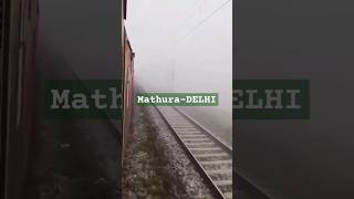 Mathura Nizamuddin Railway route #railway  #indianrailways