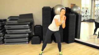 How to do Shadowboxing Sequence for Abs & Legs