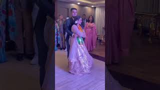 Reshma’s wedding party 🎉 ♥️💃🏻♥️couple dancing 🕺