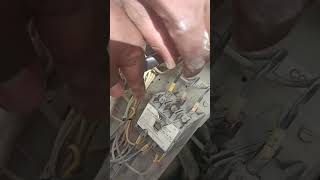 Cassette AC's outdoor contactor is burnकैसेट एसी का आऊटडोर का कॉन्टेक्टर जल गया है #hvacworkidea