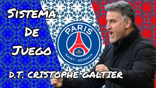 Fútbol Sistema de Juego Táctico 🇫🇷 "París Saint Germain" Christophe Galtier