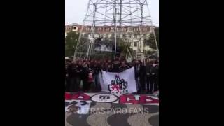 Besiktas fans in Lisbon| Sporting Lisbon - Besiktas  10.12.2015|