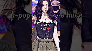 Do you have crush on her ❤️💜 #trending #fypシ #blackpink #jisoo #shorts #kpop #kpopidol #fypシ゚viral