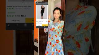 Flipkart bodycon dress unboxing/flipkart haul/RADHA RAJVANSHI ❤️/ #viral #ytshorts #flipkart #shorts