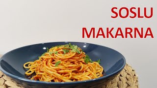 KOLAY MAKARNA SOSU NASIL YAPILIR ? | SOSLU MAKARNA TARİFİ