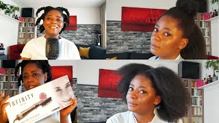 I Tried: 4C/4B Hair Blowout With "Melissa „INFINITY“ Dry & Style" - See My Review