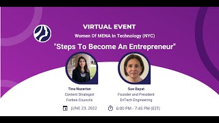 WoMENAIT NYC - Steps To Become An Entrepreneur