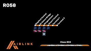 R058 | STEPFORD CENTRAL - TERMINAL 3 | AIRLINK CLASS 802 | STEPFORD COUNTY RAILWAY ROBLOX