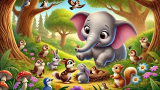 The Kind Elephant | Story for kids #animals #story #nightstory #england