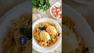 EGGBIRYANI..#food #shorts #cooking #egg #biryani #easter #4k #healthy #quickrecipe #lunch #dinner