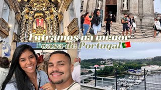 Vlog no Porto 🇵🇹 Comemos francesinha/Conhecemos a Torre dos clérigos e estação São Bento 🚉